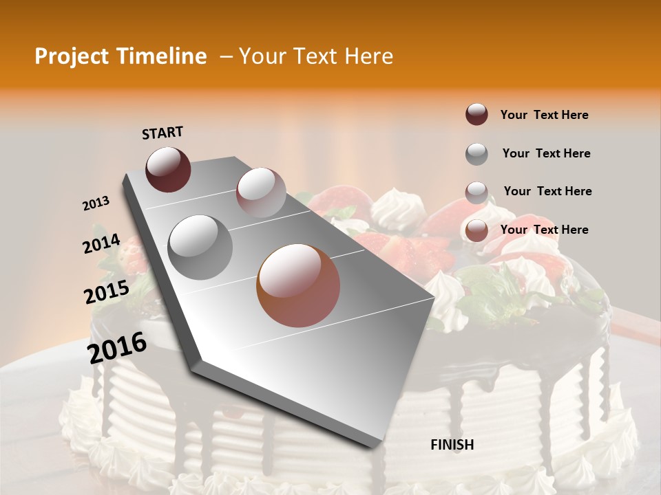 Tasty Festive Birthday PowerPoint Template