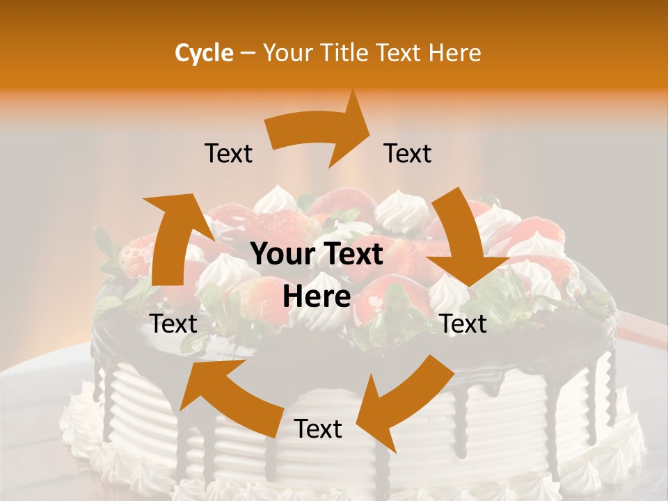 Tasty Festive Birthday PowerPoint Template