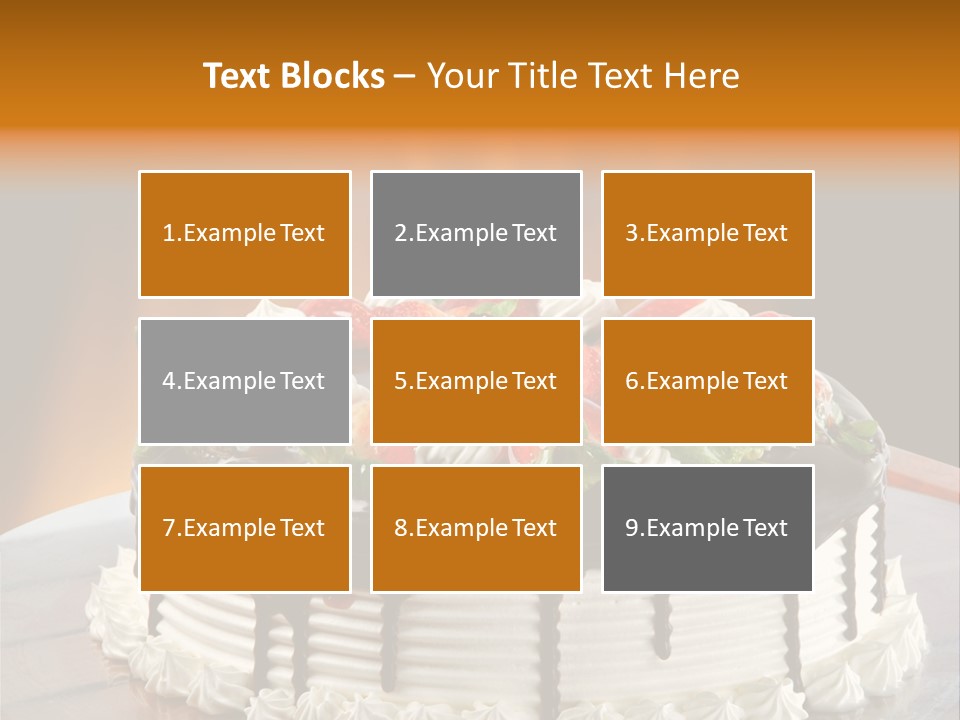 Tasty Festive Birthday PowerPoint Template