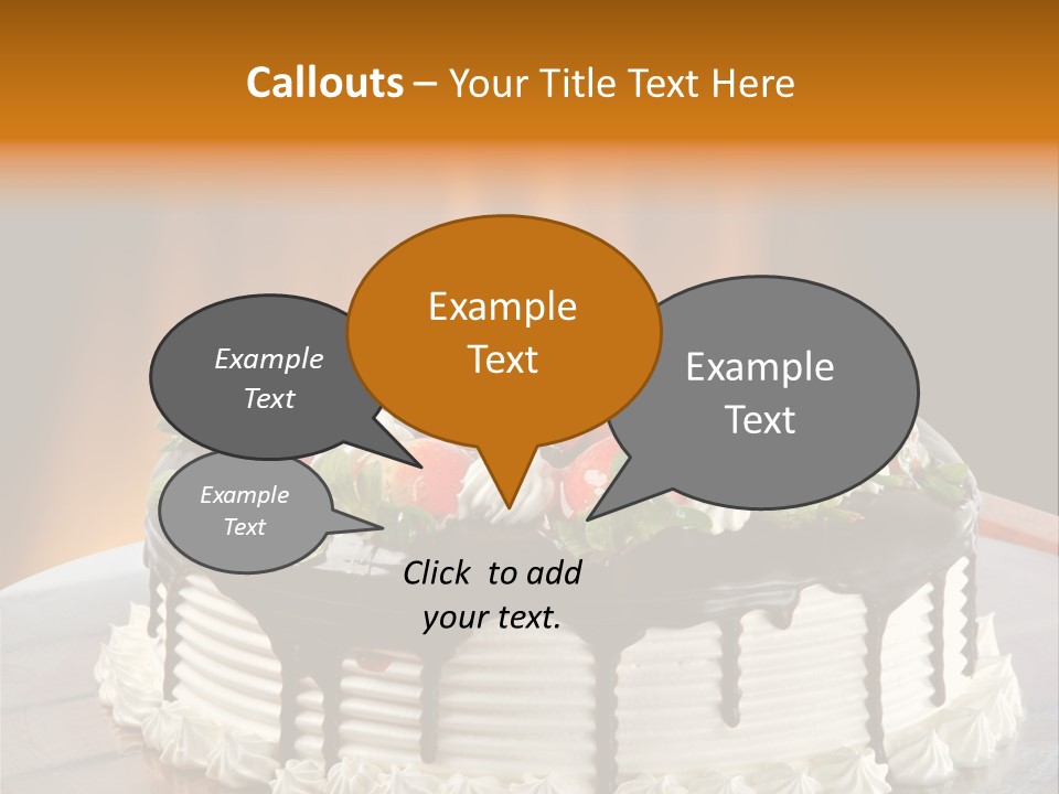 Tasty Festive Birthday PowerPoint Template
