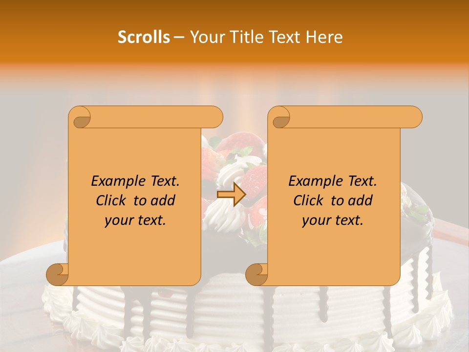 Tasty Festive Birthday PowerPoint Template