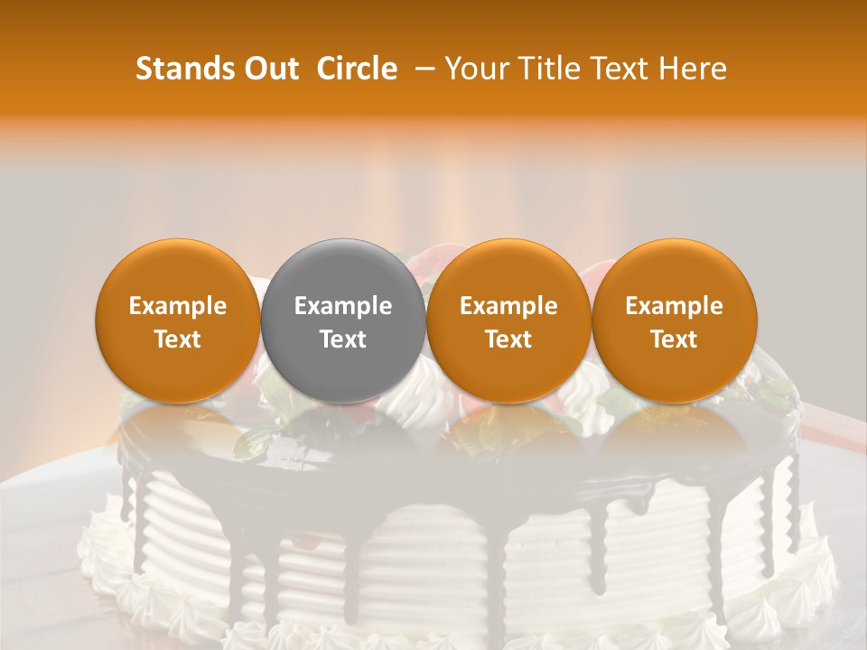 Tasty Festive Birthday PowerPoint Template