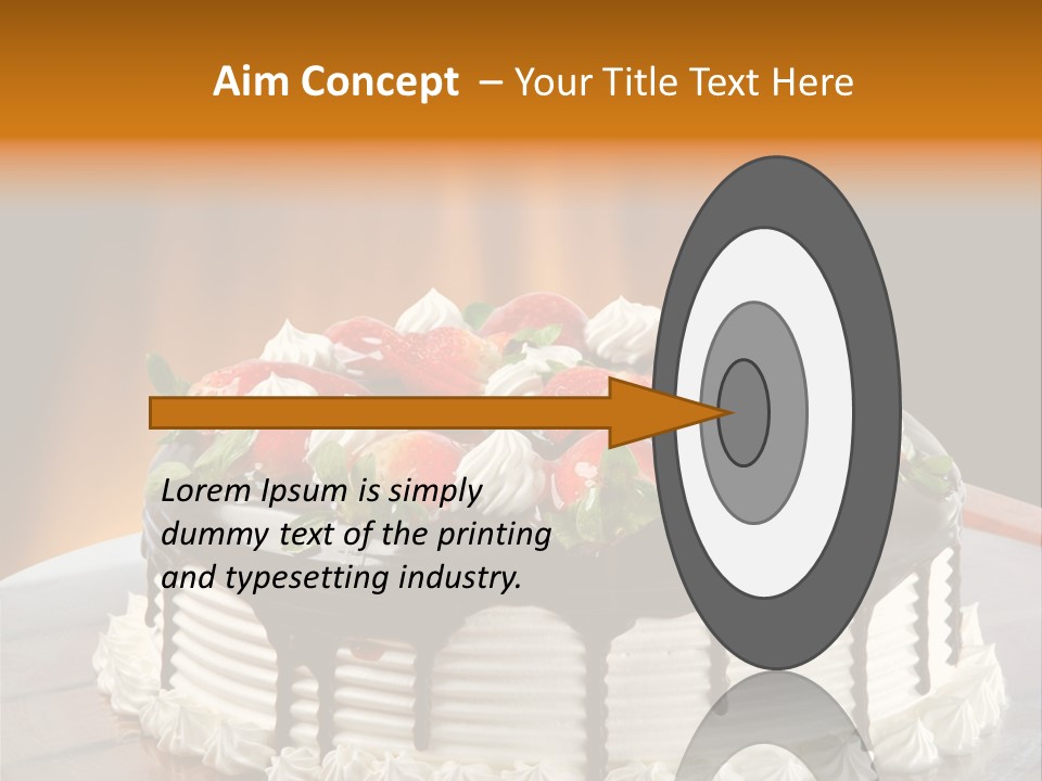 Tasty Festive Birthday PowerPoint Template