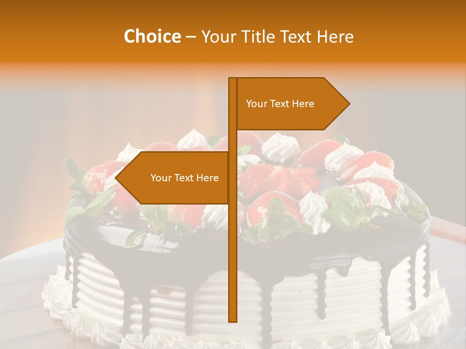 Tasty Festive Birthday PowerPoint Template