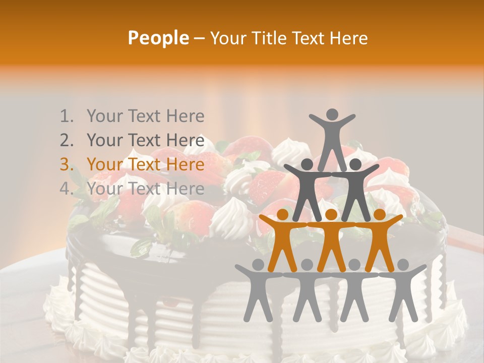 Tasty Festive Birthday PowerPoint Template