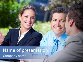 Company Teamworking Beautiful PowerPoint Template