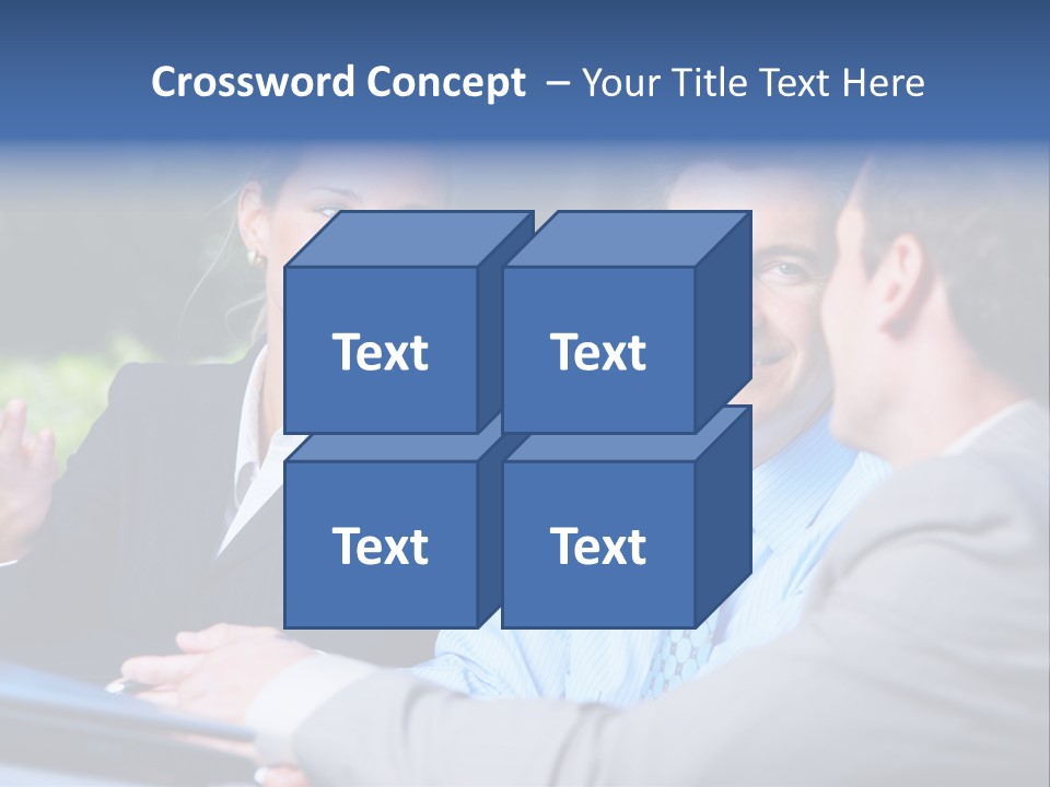 Company Teamworking Beautiful PowerPoint Template