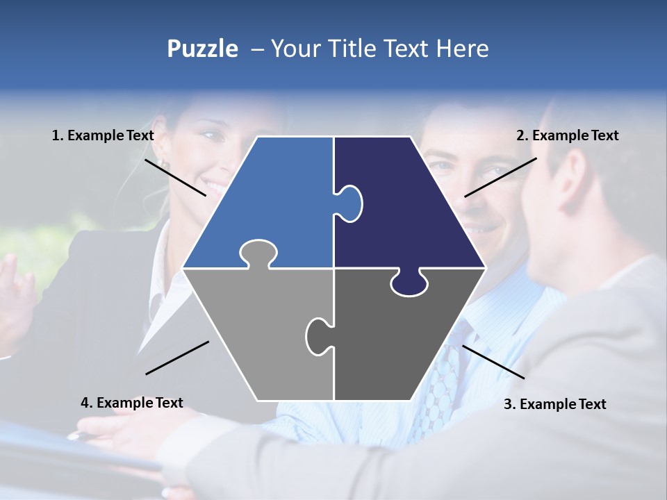 Company Teamworking Beautiful PowerPoint Template