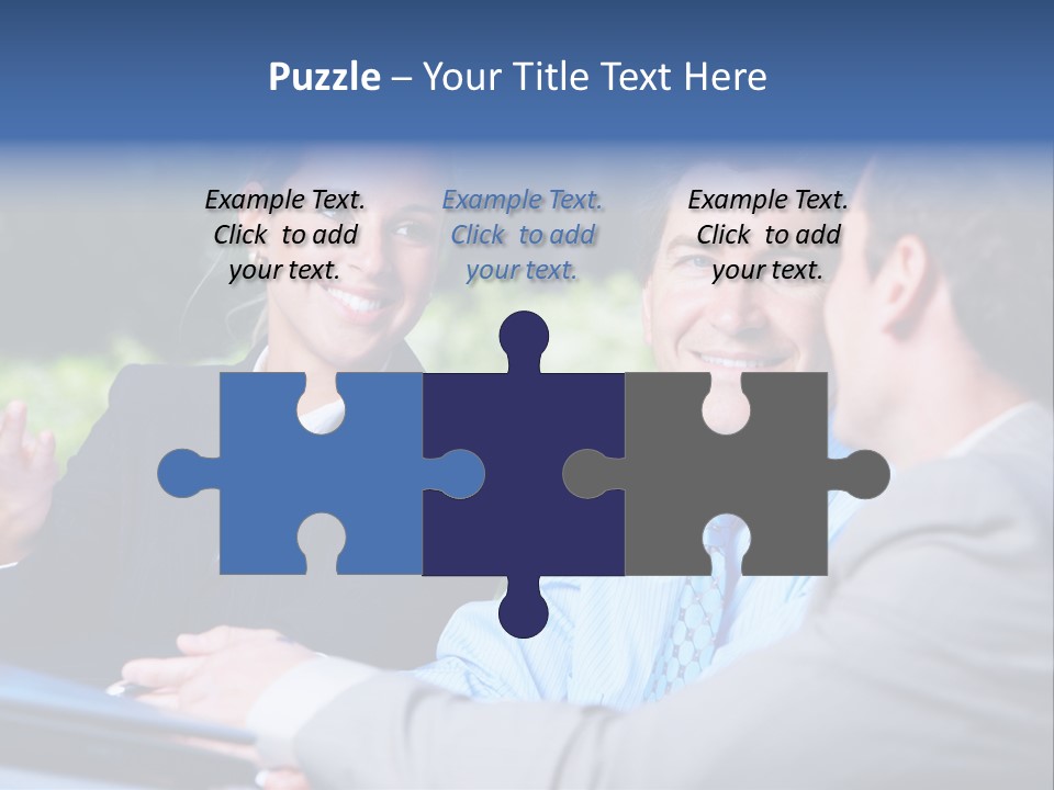 Company Teamworking Beautiful PowerPoint Template