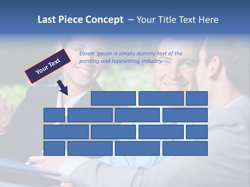 Company Teamworking Beautiful PowerPoint Template
