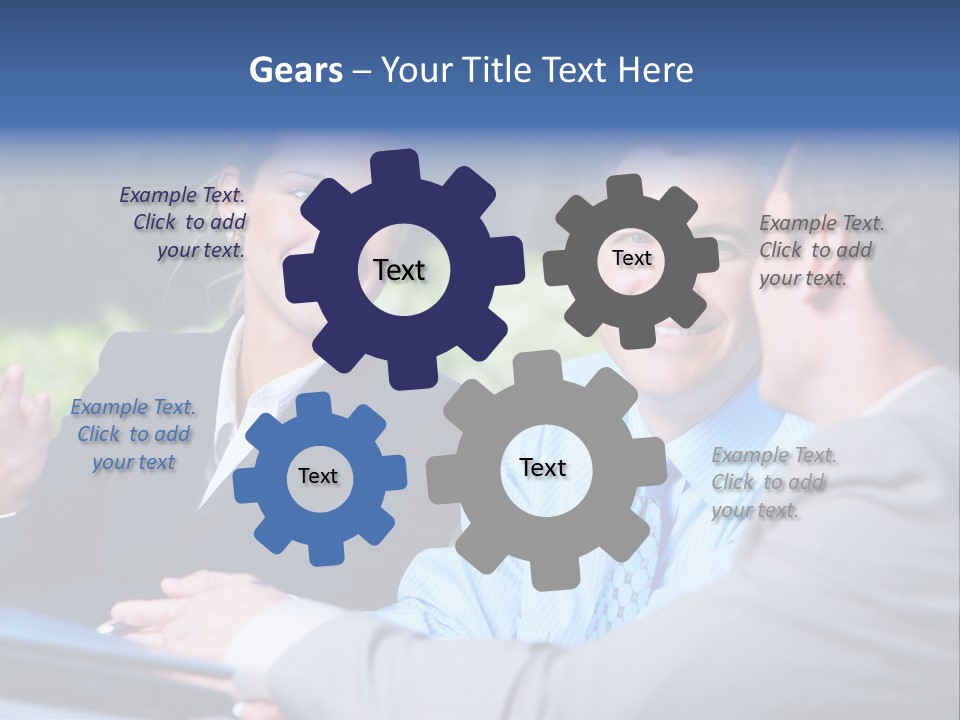 Company Teamworking Beautiful PowerPoint Template