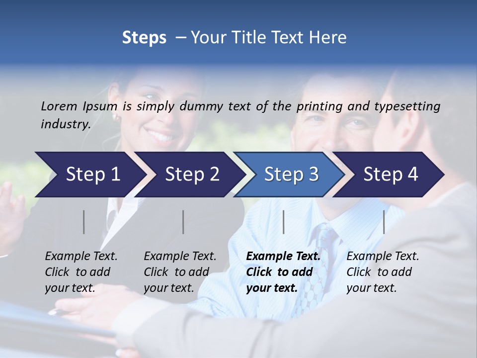 Company Teamworking Beautiful PowerPoint Template