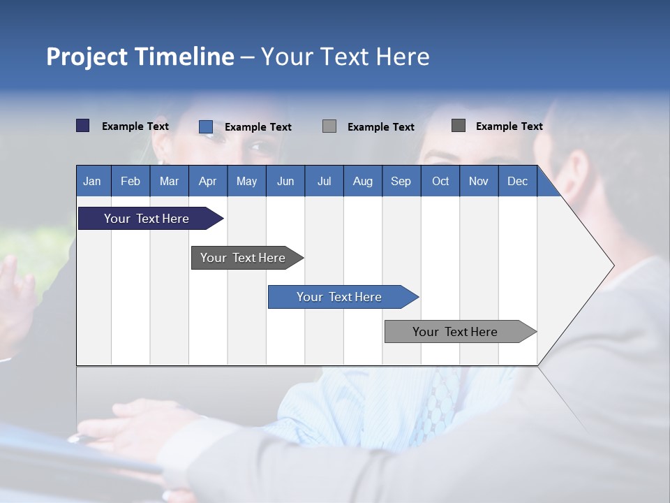 Company Teamworking Beautiful PowerPoint Template