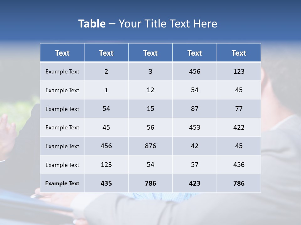 Company Teamworking Beautiful PowerPoint Template