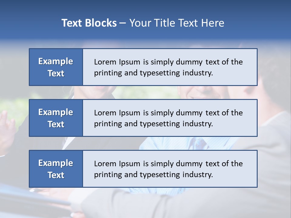 Company Teamworking Beautiful PowerPoint Template