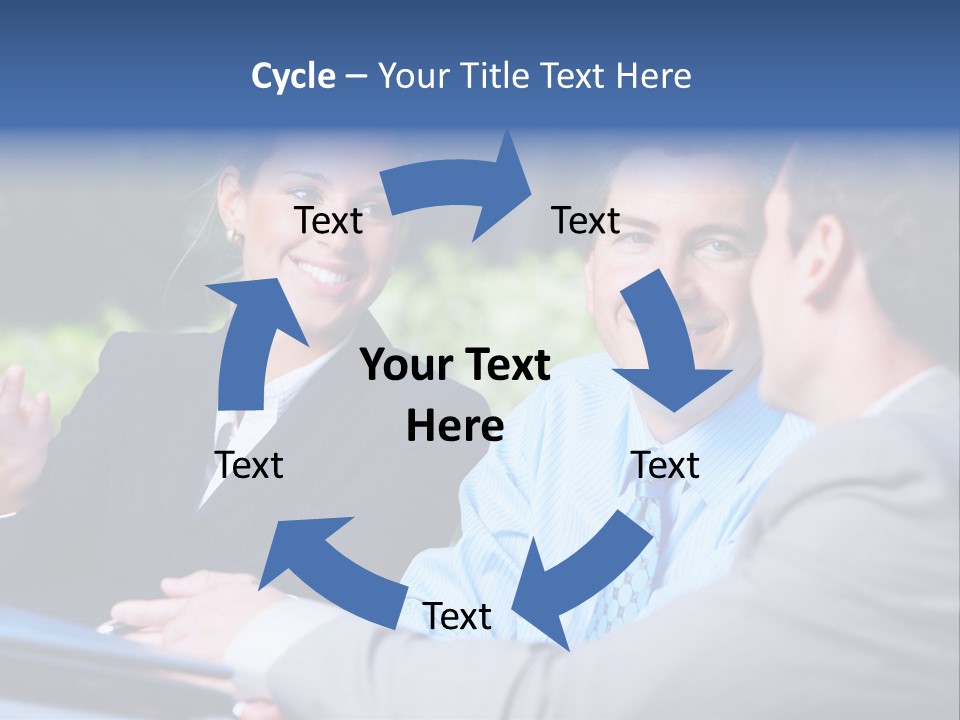 Company Teamworking Beautiful PowerPoint Template