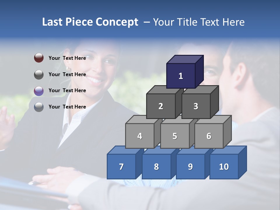 Company Teamworking Beautiful PowerPoint Template