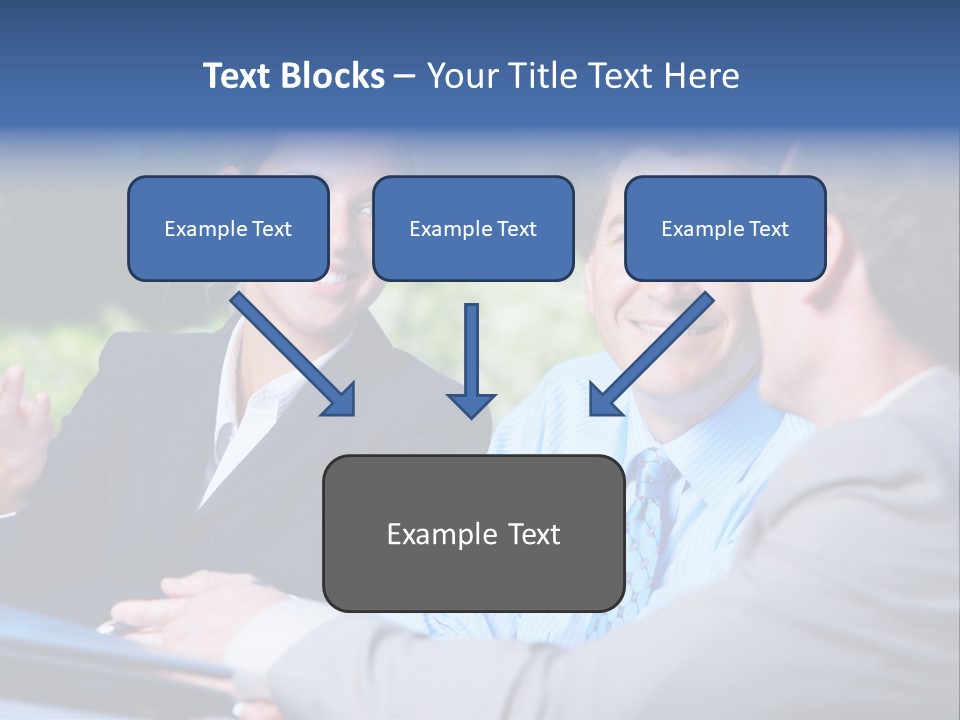 Company Teamworking Beautiful PowerPoint Template