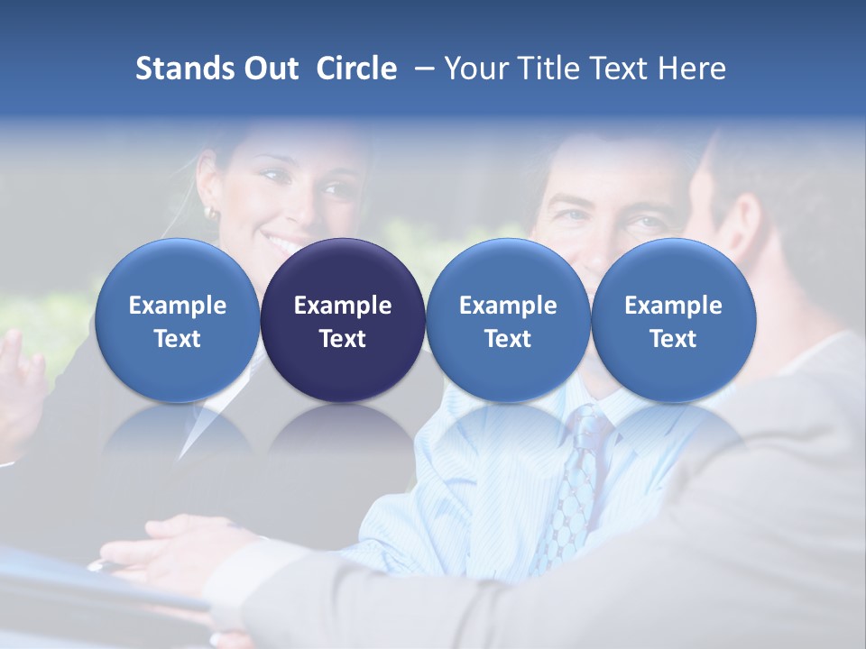 Company Teamworking Beautiful PowerPoint Template