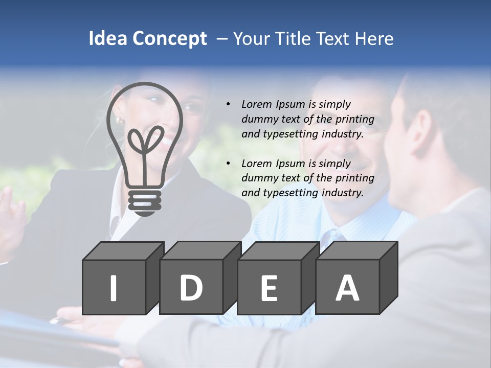 Company Teamworking Beautiful PowerPoint Template