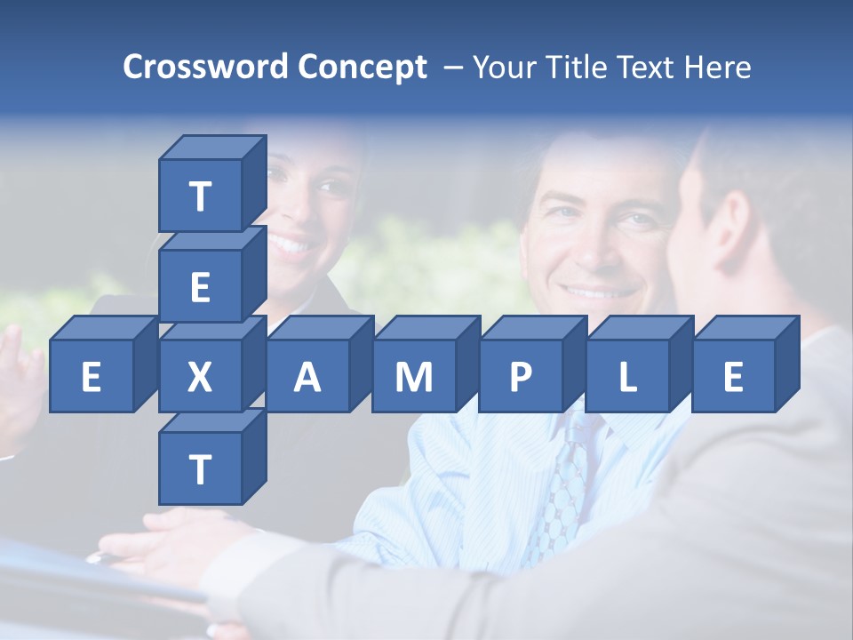 Company Teamworking Beautiful PowerPoint Template
