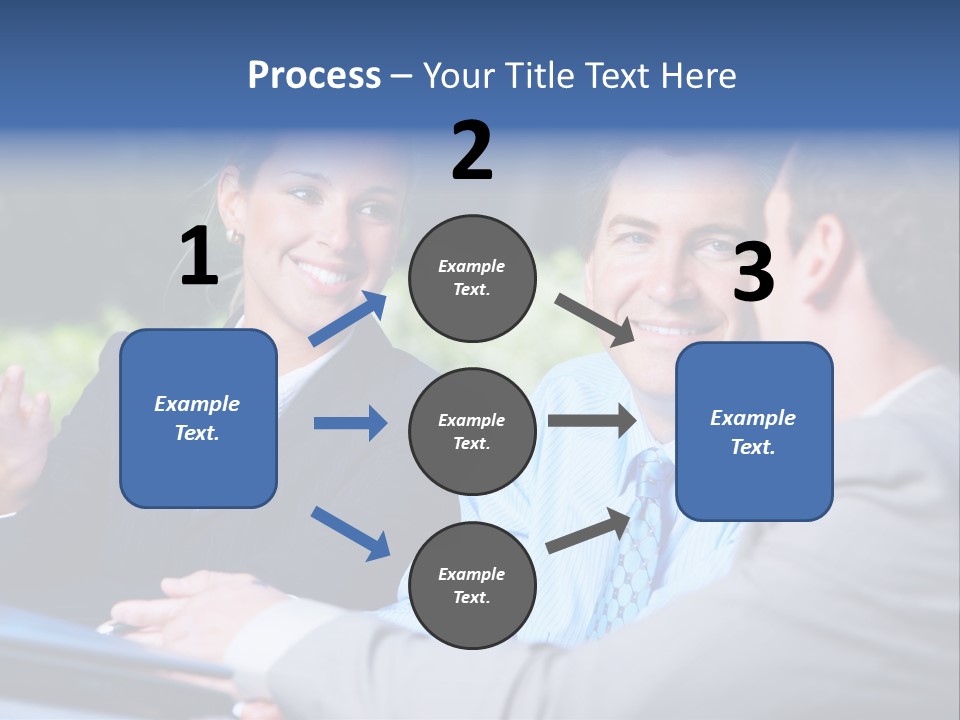Company Teamworking Beautiful PowerPoint Template