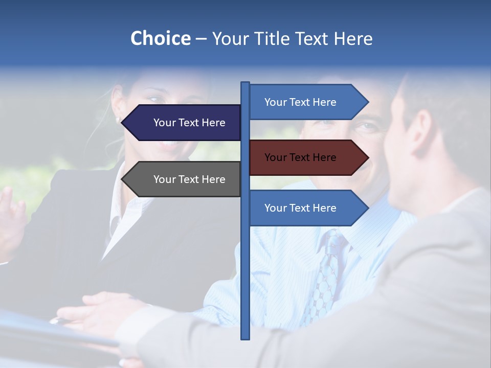 Company Teamworking Beautiful PowerPoint Template