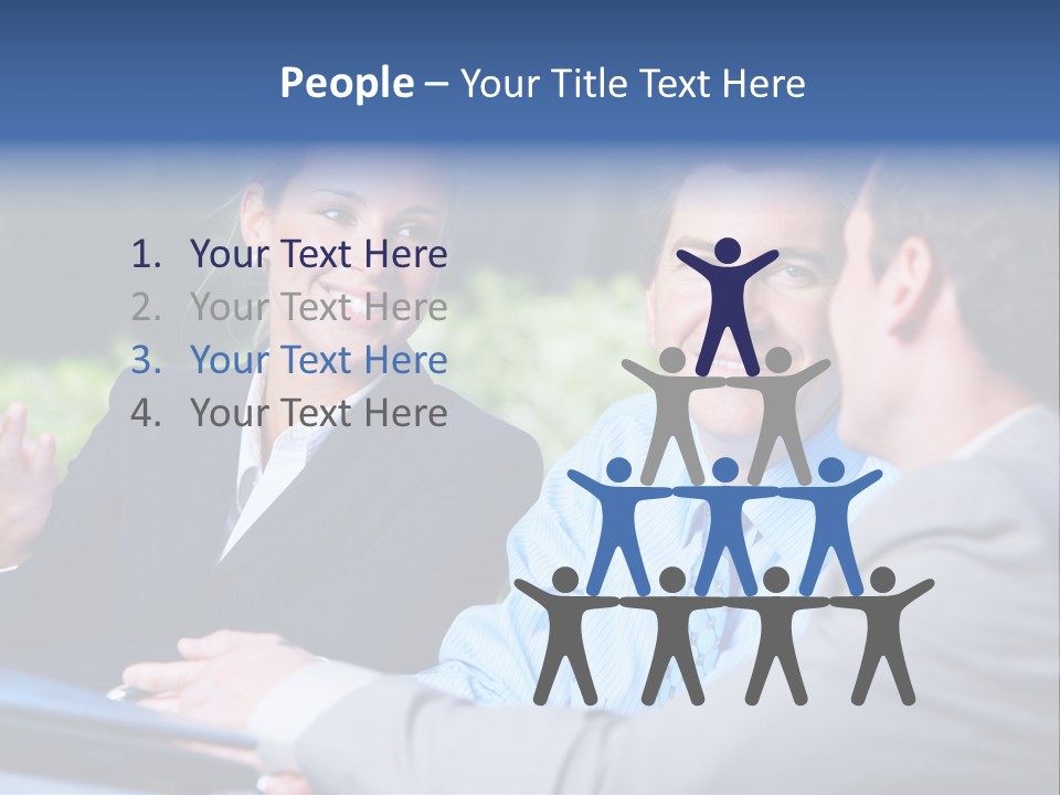 Company Teamworking Beautiful PowerPoint Template