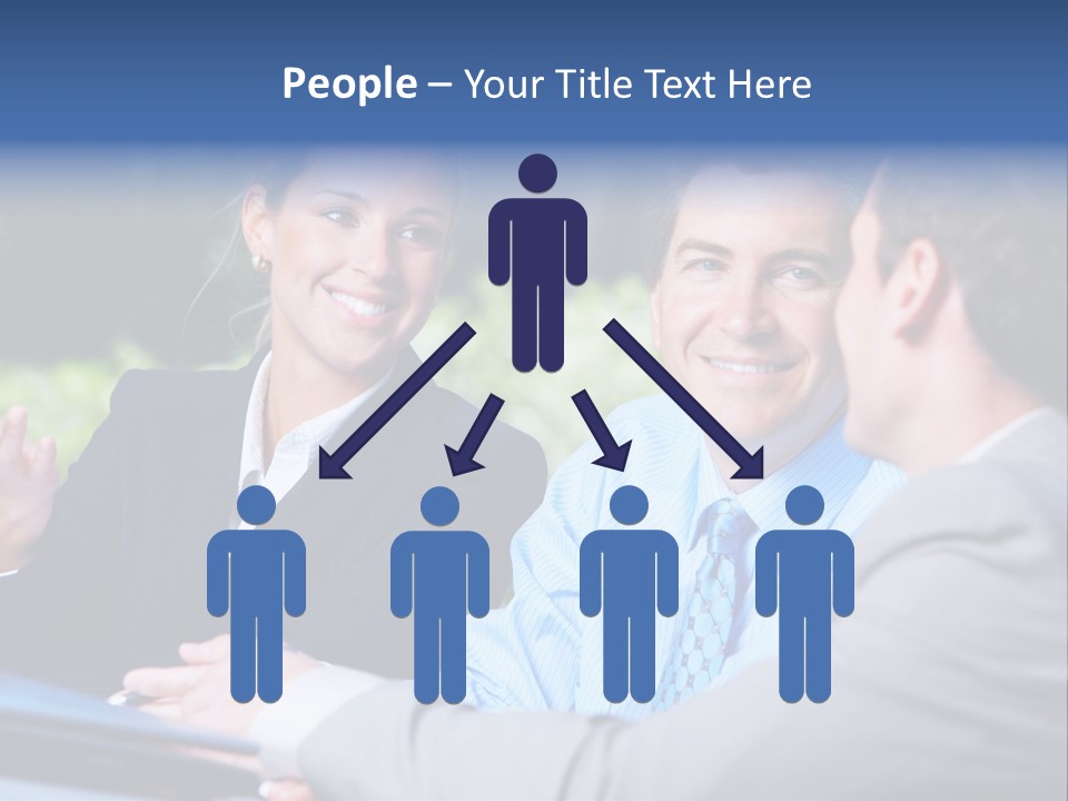 Company Teamworking Beautiful PowerPoint Template