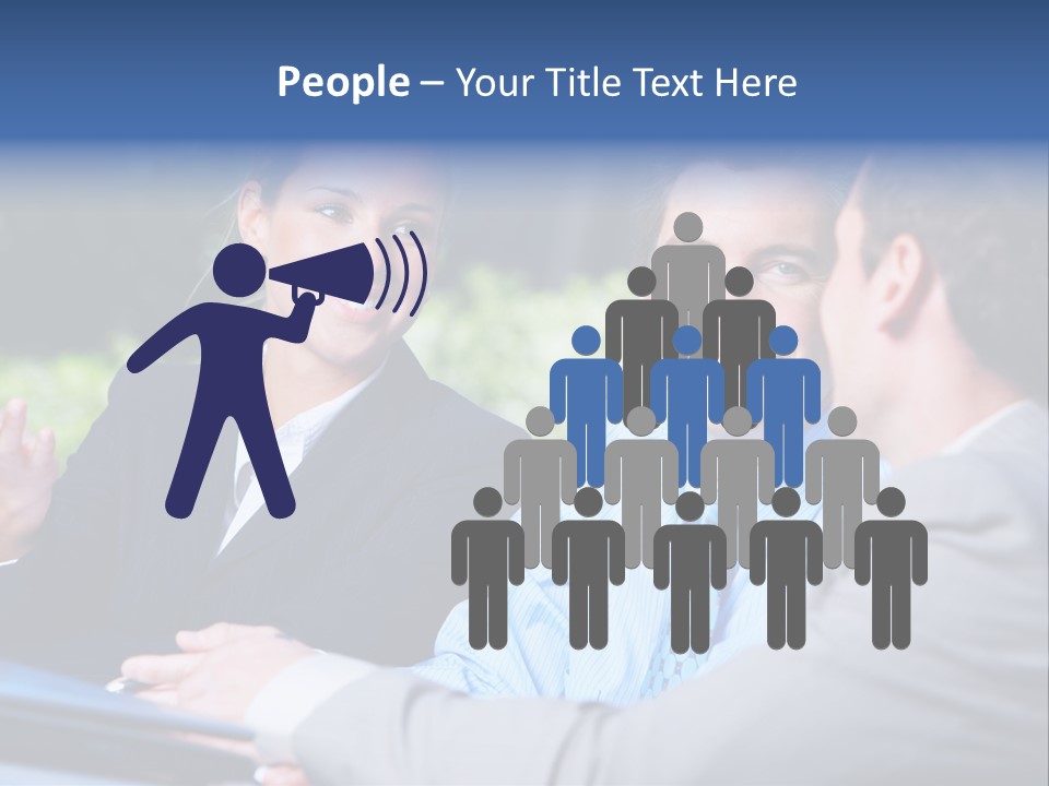 Company Teamworking Beautiful PowerPoint Template