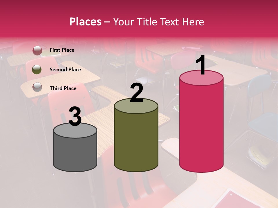Work Blackboard Projection PowerPoint Template