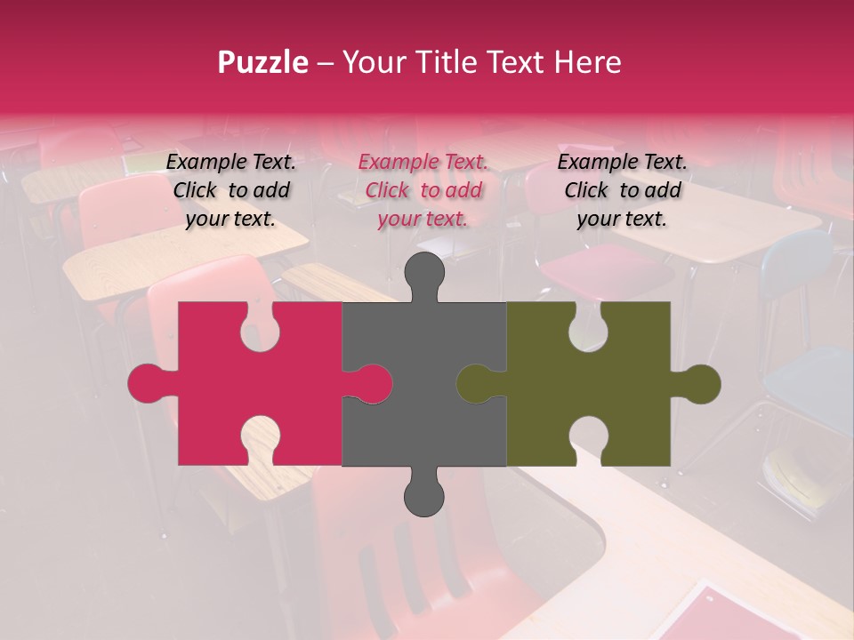 Work Blackboard Projection PowerPoint Template