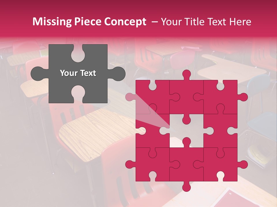 Work Blackboard Projection PowerPoint Template