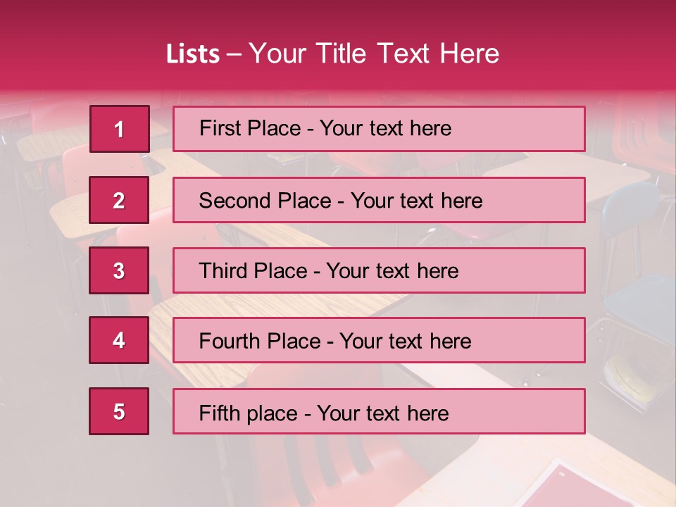 Work Blackboard Projection PowerPoint Template