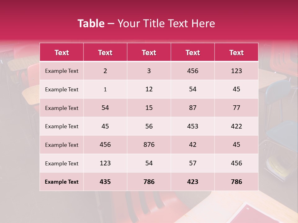 Work Blackboard Projection PowerPoint Template