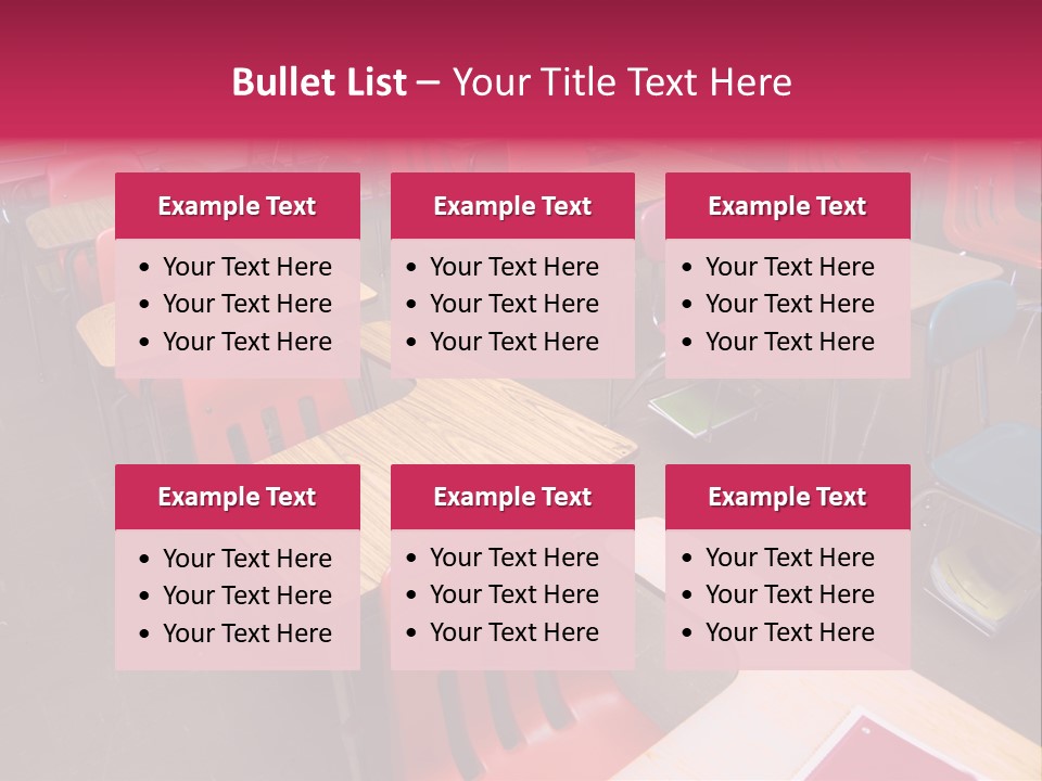 Work Blackboard Projection PowerPoint Template