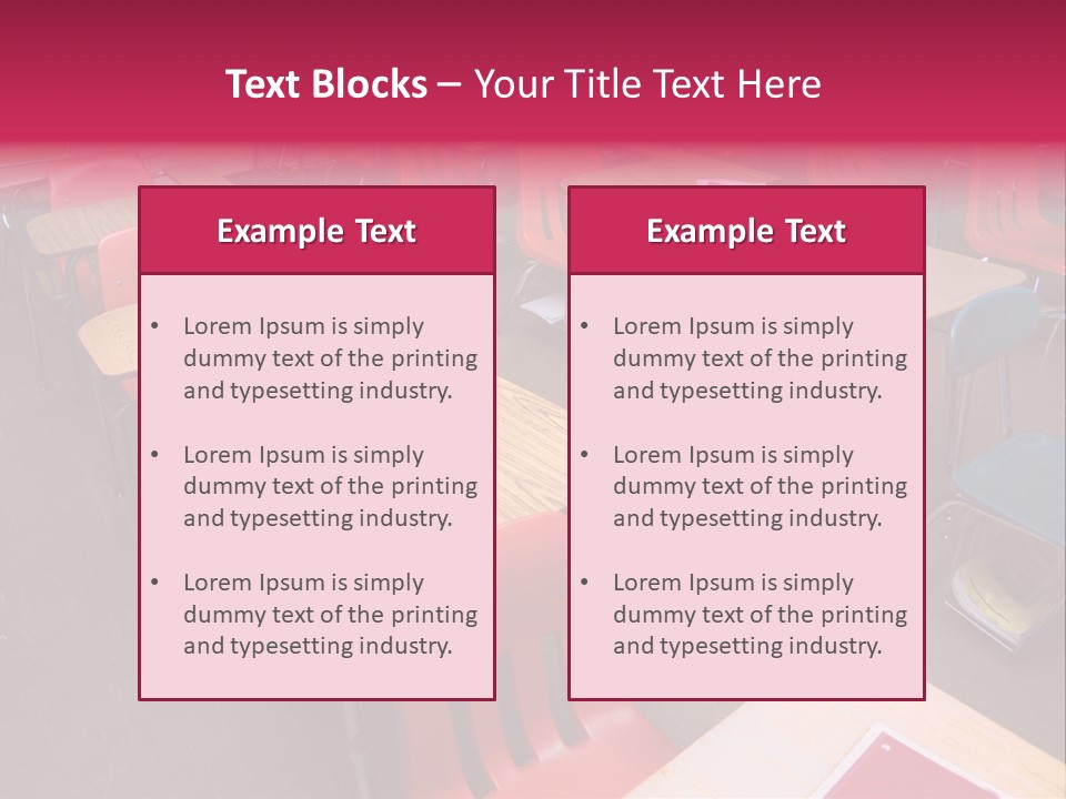 Work Blackboard Projection PowerPoint Template