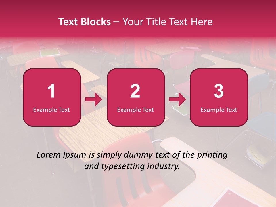 Work Blackboard Projection PowerPoint Template