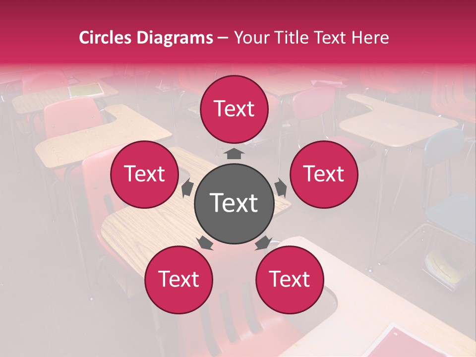 Work Blackboard Projection PowerPoint Template