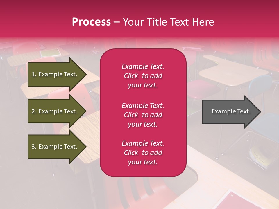Work Blackboard Projection PowerPoint Template