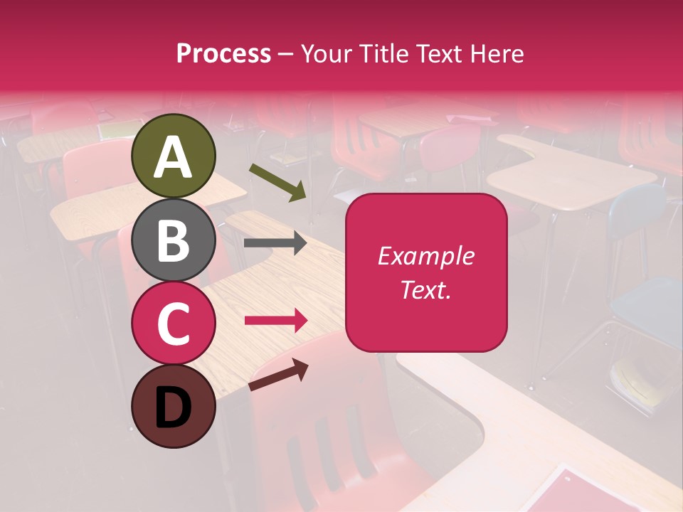 Work Blackboard Projection PowerPoint Template