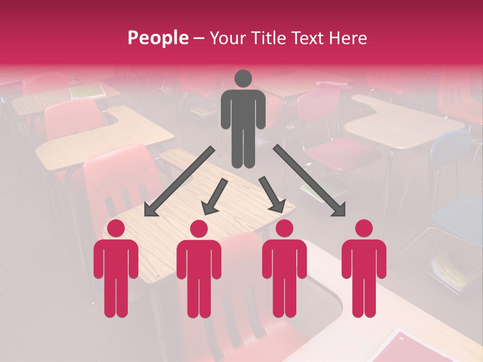 Work Blackboard Projection PowerPoint Template