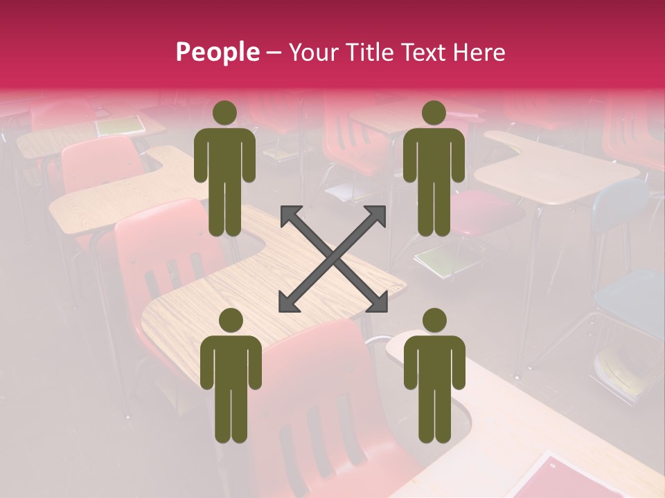 Work Blackboard Projection PowerPoint Template