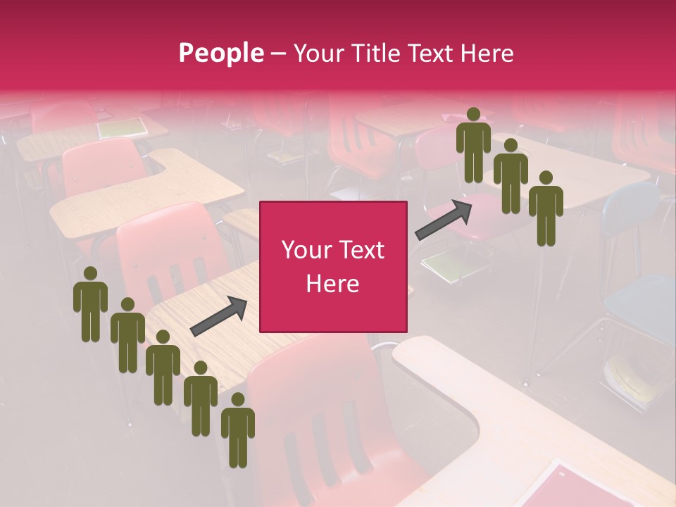 Work Blackboard Projection PowerPoint Template