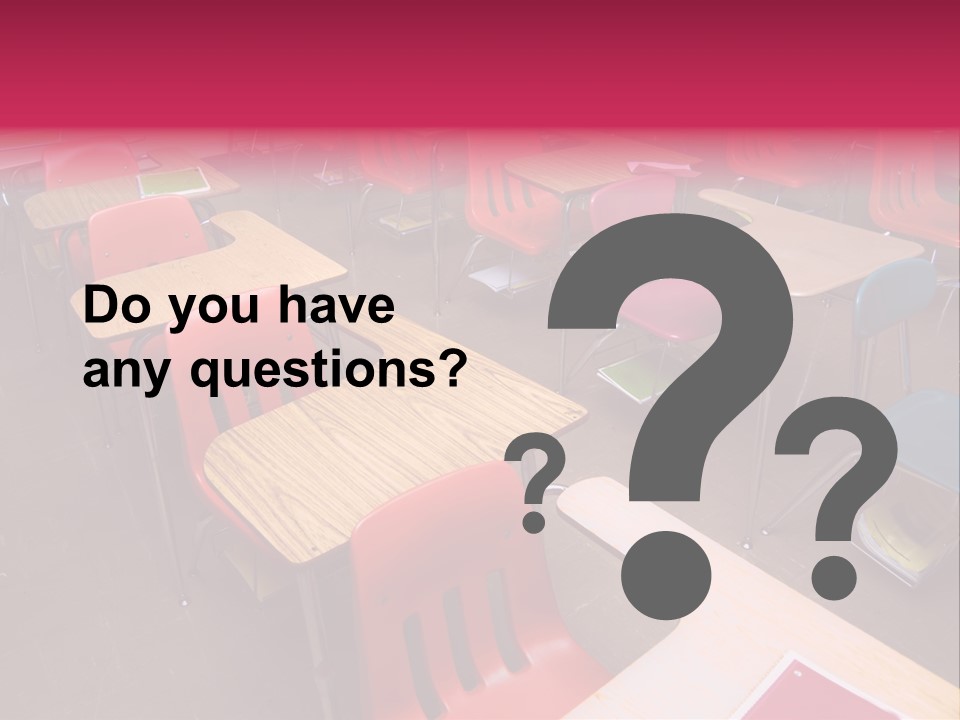 Work Blackboard Projection PowerPoint Template