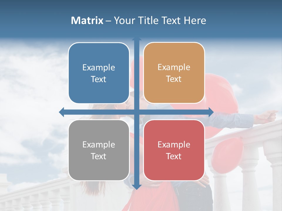 Woman Life Couple PowerPoint Template