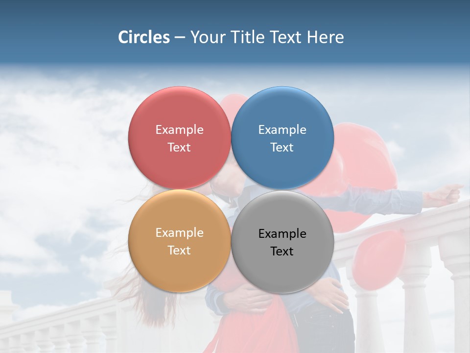 Woman Life Couple PowerPoint Template