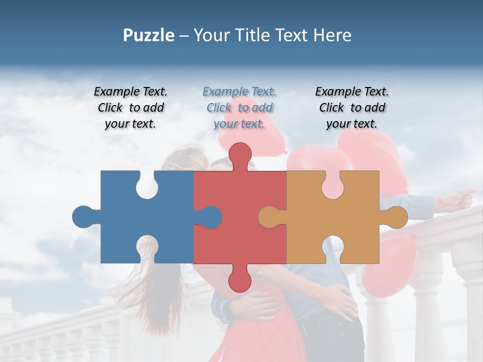 Woman Life Couple PowerPoint Template