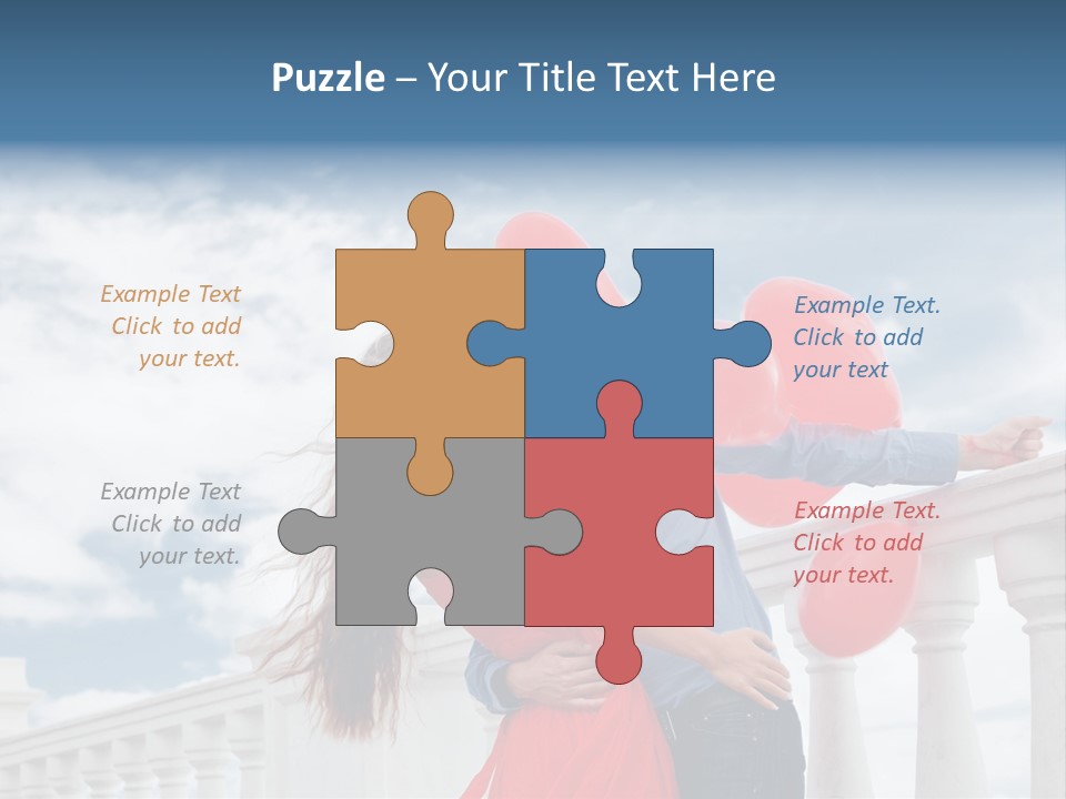 Woman Life Couple PowerPoint Template