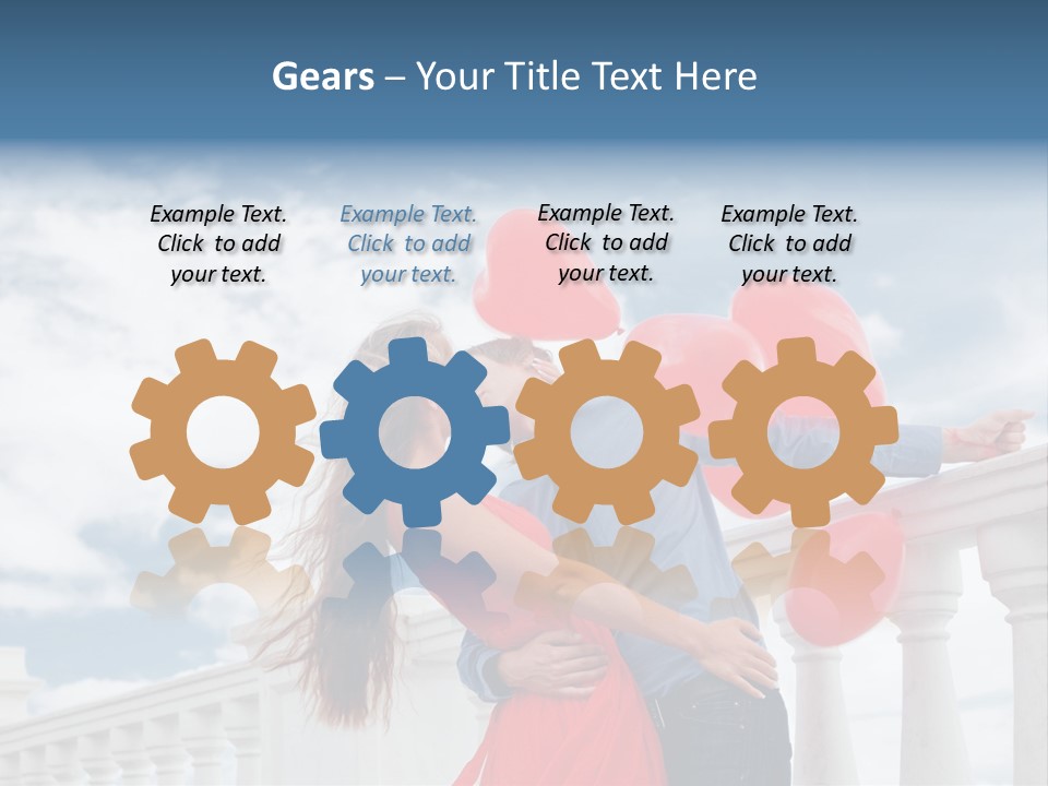 Woman Life Couple PowerPoint Template